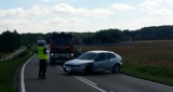Zderzenie dwóch samochodów na trasie Iława – Kisielice [ZDJĘCIA]