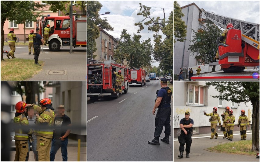 Pożar w mieszkaniu na ulicy Reymonta we Włocławku