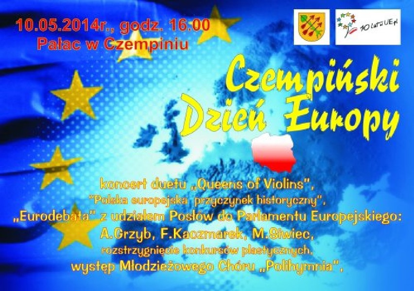 Czempiński Dzień Europy odbędzie się w sobotę, 10 maja w...