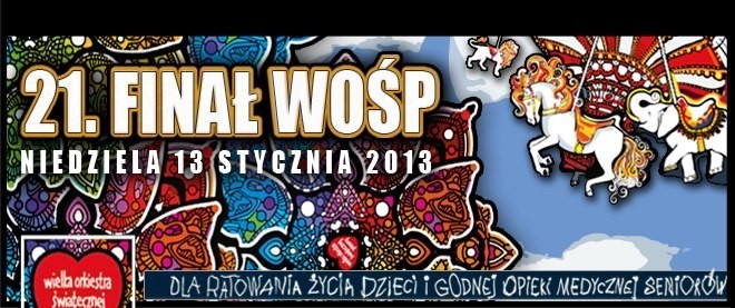 WOŚP w powiecie kartuskim. Program orkiestrowego grania w Kartuzach, Żukowie, Sierakowicach...