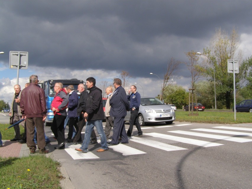 Blokada w Tarnowie
