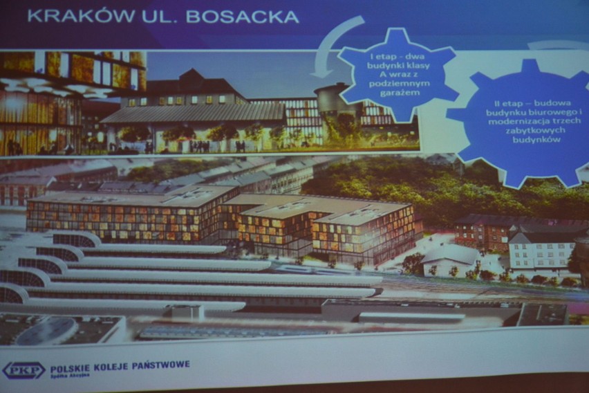 Projekt inwestycji Kraków ul. Bosacka.