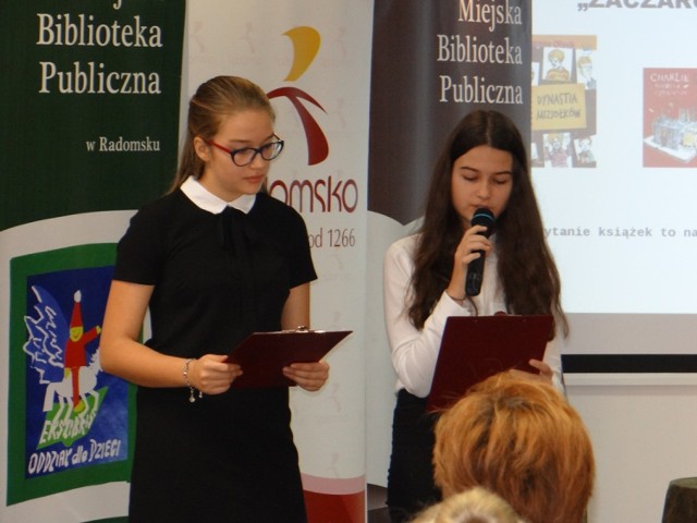 II Międzyszkolny Konkurs Pięknego Czytania w Radomsku