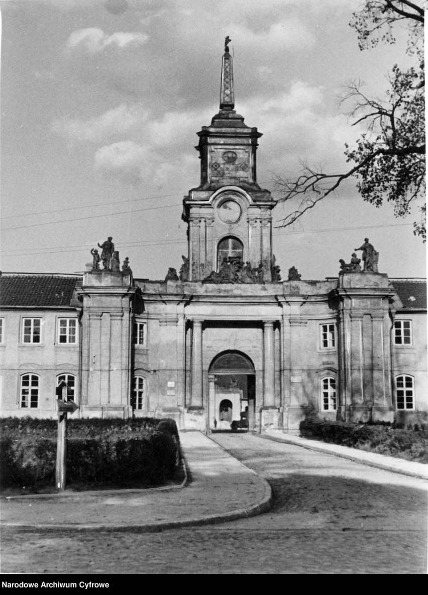 Pałac Potockich w Radzyniu Podlaskim w latach 1939-1945.