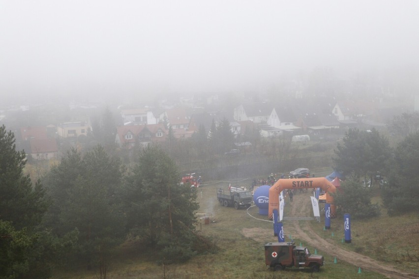 Charytatywny wyścig MTB o charakterze górskim na Sosnowej Górze w Jastrowiu. Pojechali wspólnie dla Oliwki