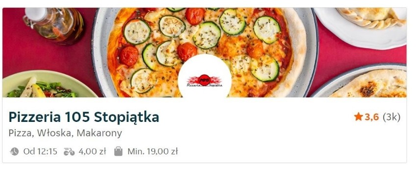 Pizzeria 105 Stopiątka...