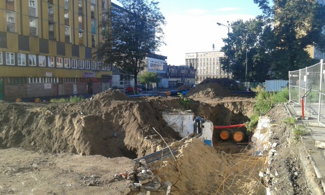 Przebudowa centrum Katowic: budowa ulicy Śródmiejskiej