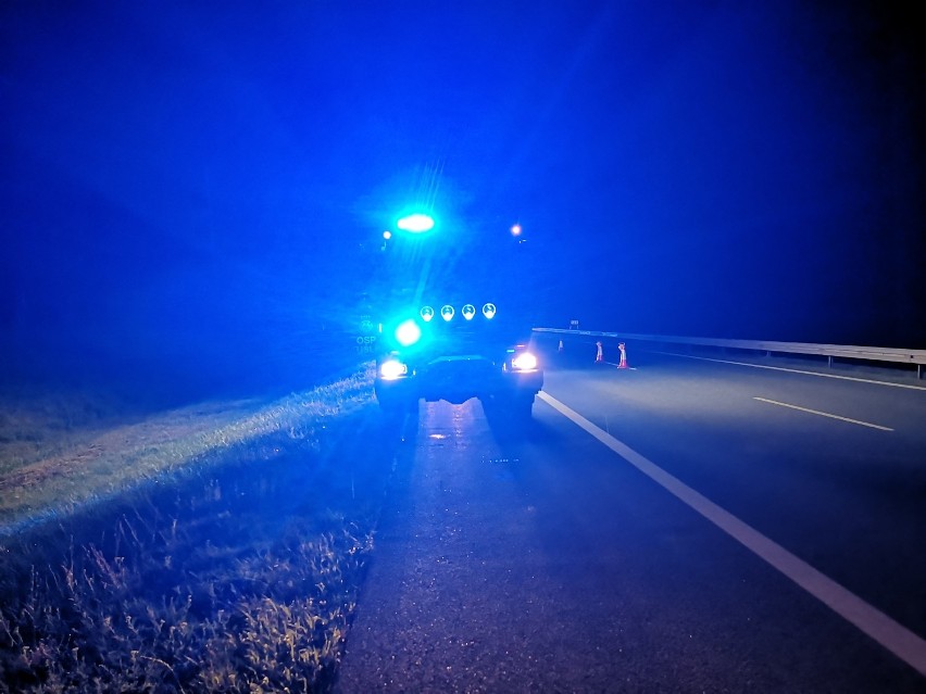 Trwa seria wypadków na autostradzie A2. W nocy z środy na czwartek doszło do kolejnego [ZDJĘCIA]
