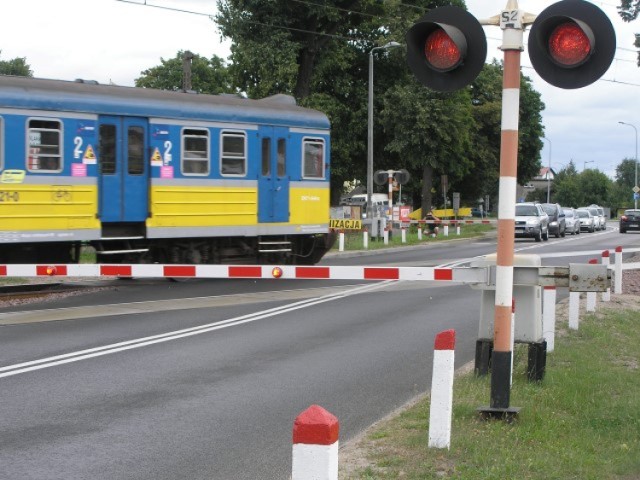 Zerwana trakcja kolejowa