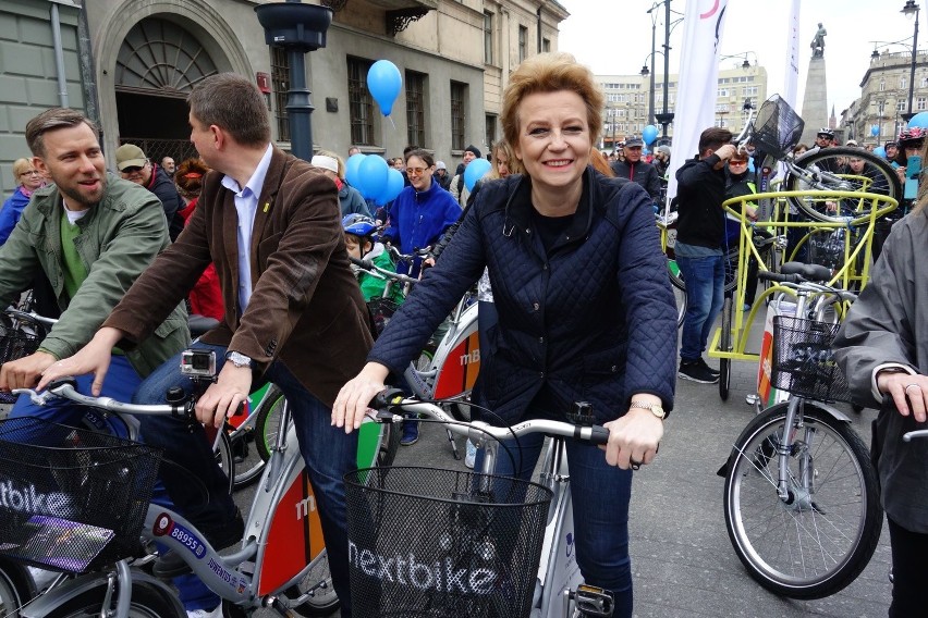 Sezon rowerowy 2016 w Łodzi. W niedzielę, 1 maja, rowerzyści...