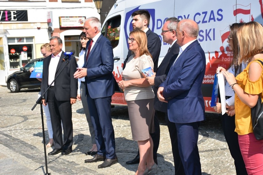 Chełm. Jarosław Gowin poparł kandydatów do parlamentu