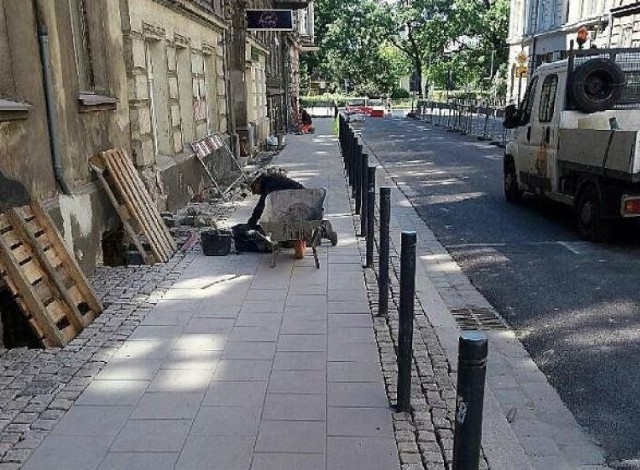 Przebudowa ulicy Henryka Probusa we Wrocławiu.