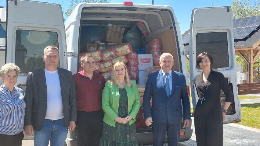 Kolejny transport pomocy został wysłany z Buska-Zdroju dla...