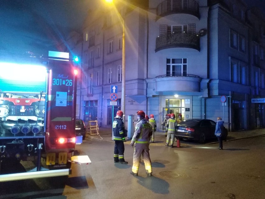Akcja straży pożarnej w Kielcach. Co się stało w centrum miasta? Zobacz zdjęcia