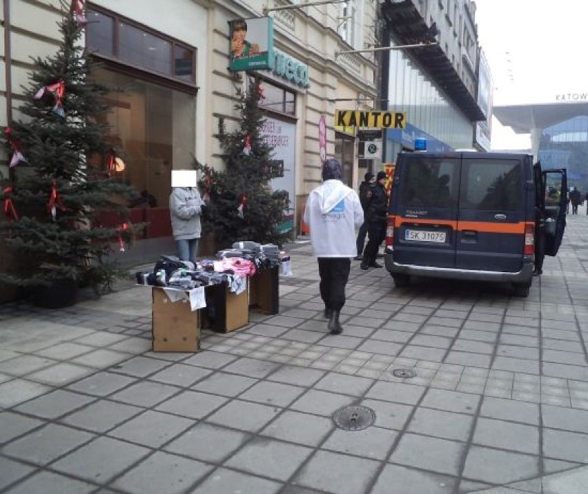 Handel uliczny w Katowicach