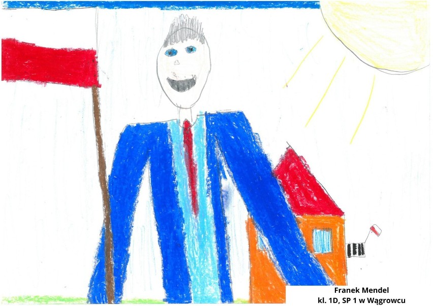 Barwy narodowe oczami dzieci z Wągrowca. Oto rysunki, które spłynęły na konkurs MDK 