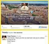 Papież Franciszek umieścił swój pierwszy wpis na Twitterze