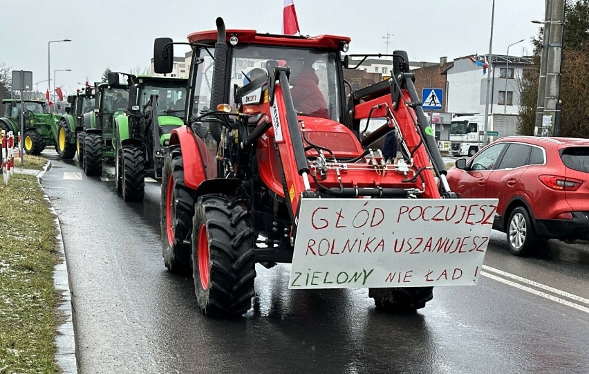 Protest rolników w Radomsku