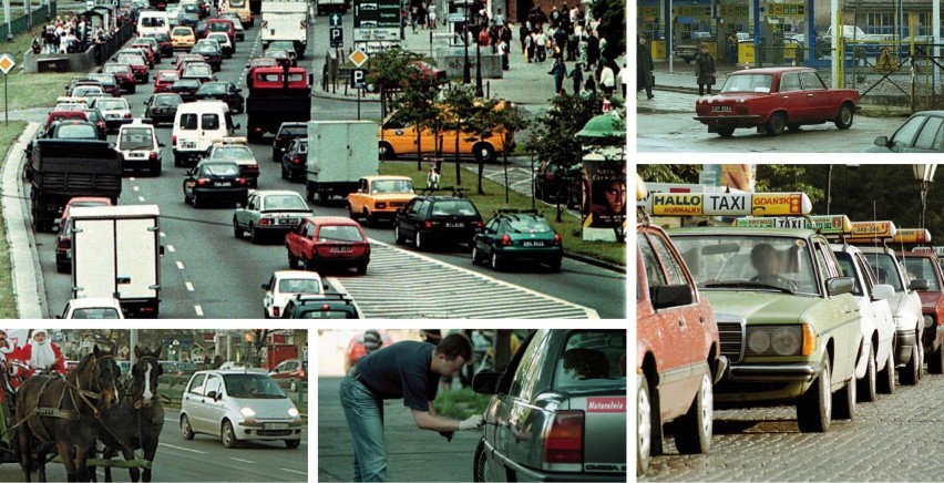 Jakie auta jeździły po Trójmieście w latach 90.? Zobaczcie galerię archiwalnych zdjęć