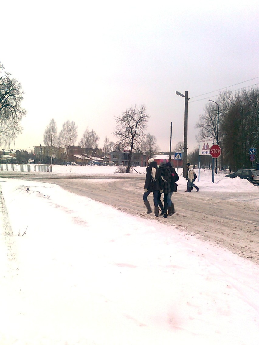 Zima w Kraśniku.
