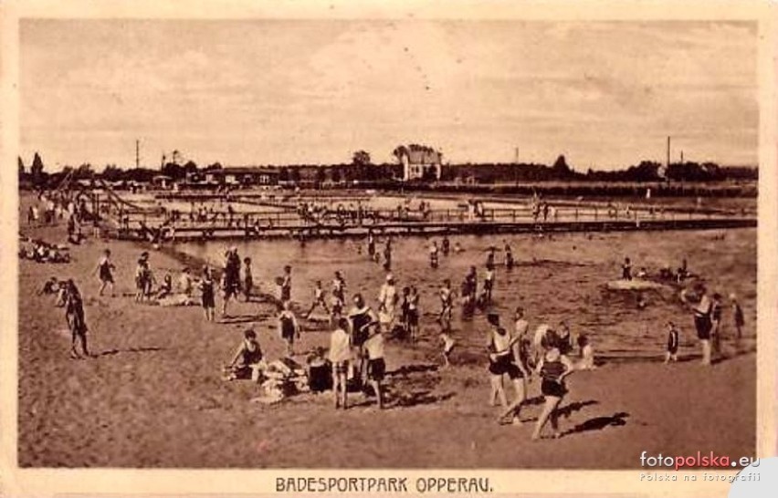 Kąpielisko "Oporów" przy ul. Harcerskiej - lata 1920-1944