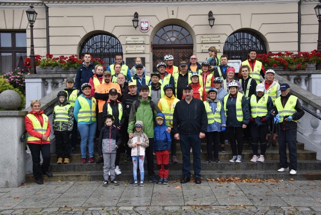 Rajd z okazji jubileuszu Grodziskiego Stowarzyszenia Cyklistów