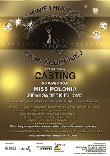 Miss Polonia 2013 Nowy Sącz. Wkrótce drugi casting