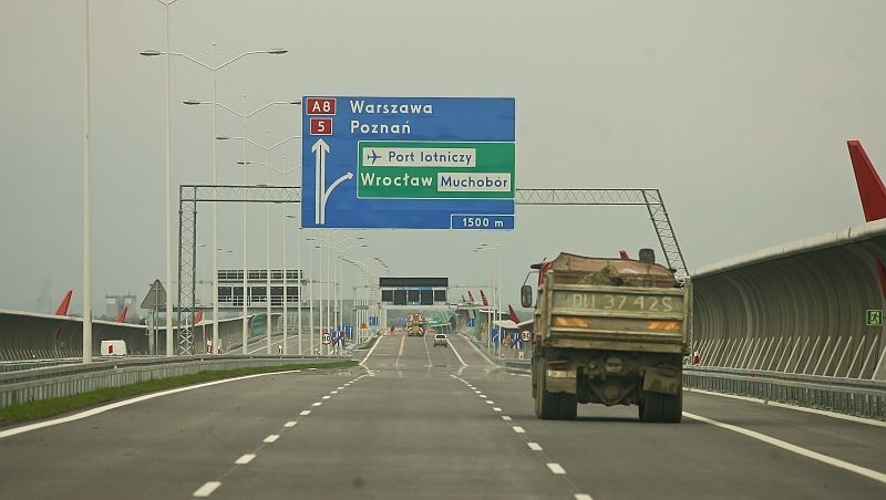 Otwarto kolejny odcinek autostradowej obwodnicy Wrocławia