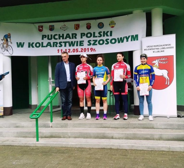 Najlepiej z reprezentantek LSKK Bełchatów w Zamościu spisała się Karolina Stępień zajmując drugie miejsce na podium