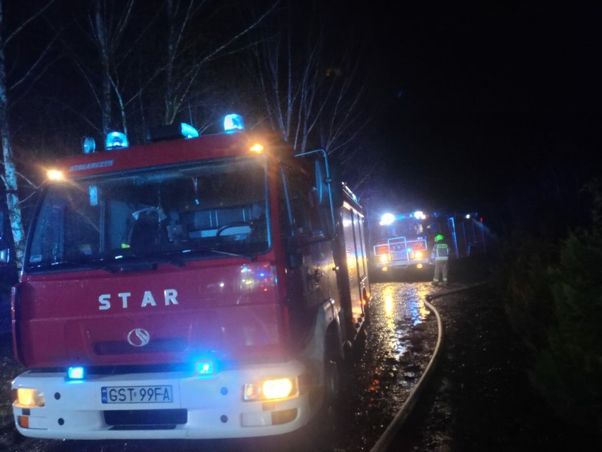 Tragedia w gminie Smętowo Graniczne. Ogień trawił dom 