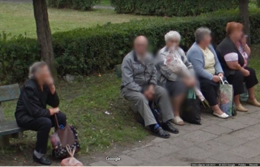 Przyłapani na ławce w Krotoszynie. Nie mieli pojęcia, że robią im zdjęcia. Zobacz, kto jest w oku kamer Google Street View w naszym mieście