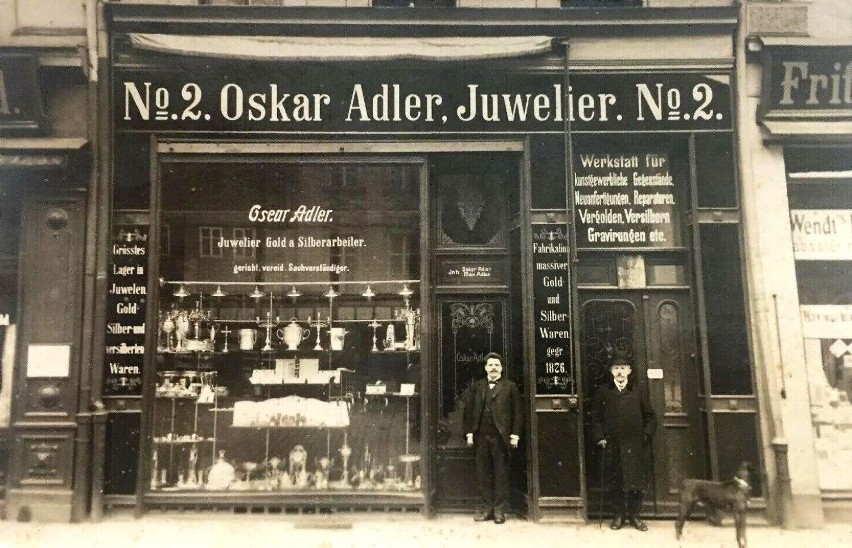 1910 

Zakład i sklep jubilerski Oskara Adlera