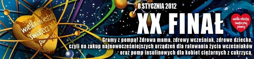 XX Finał Wielkiej Orkiestry Świątecznej Pomocy: 8 stycznia w Poznaniu [PROGRAM]