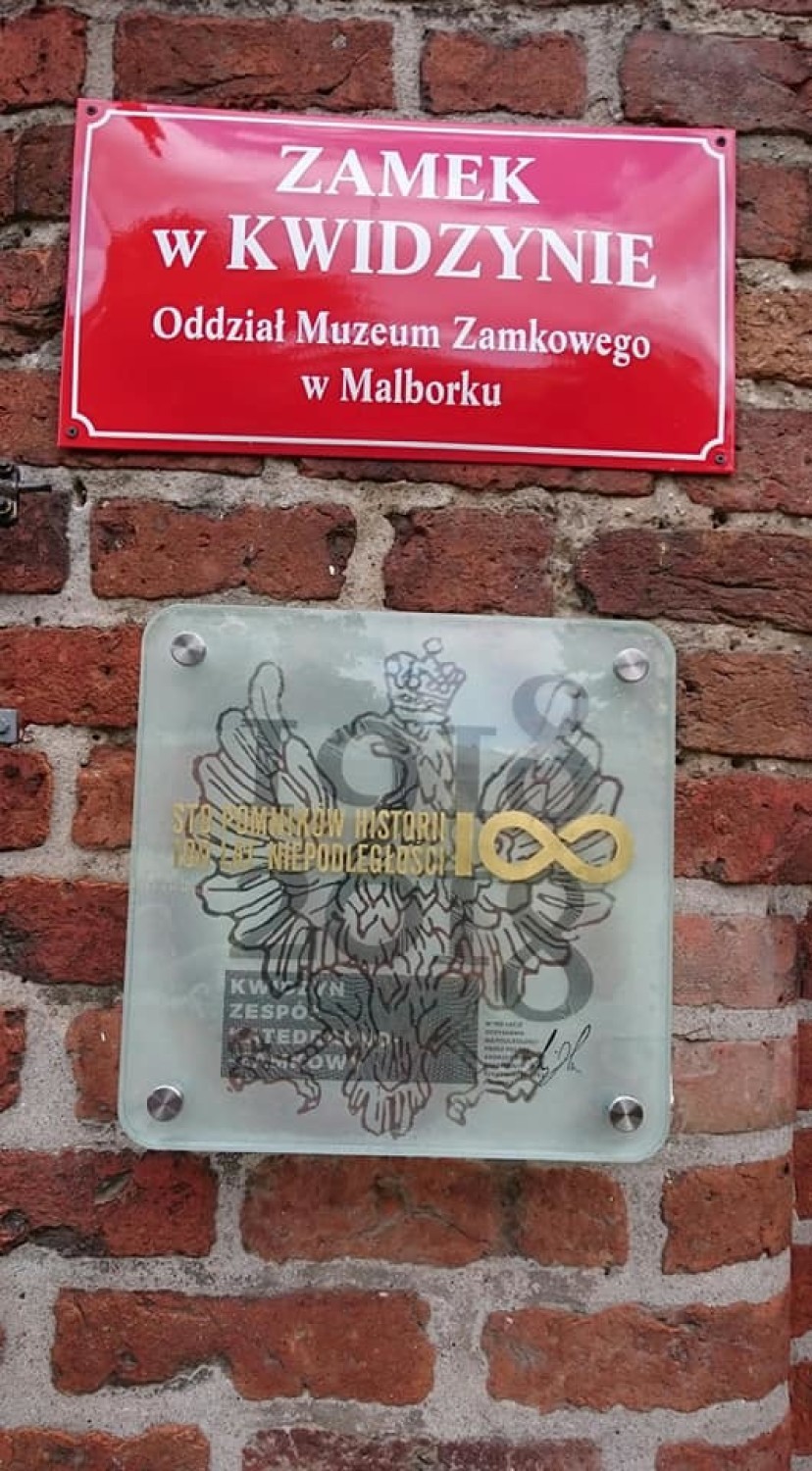 Muzeum Zamkowe w Kwidzynie na liście Pomników Historii. Przy bramie zamku pojawiła się tablica [ZDJĘCIA]