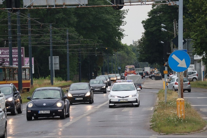 Największe problemy będą z przejazdem ulicą Aleksandrowską