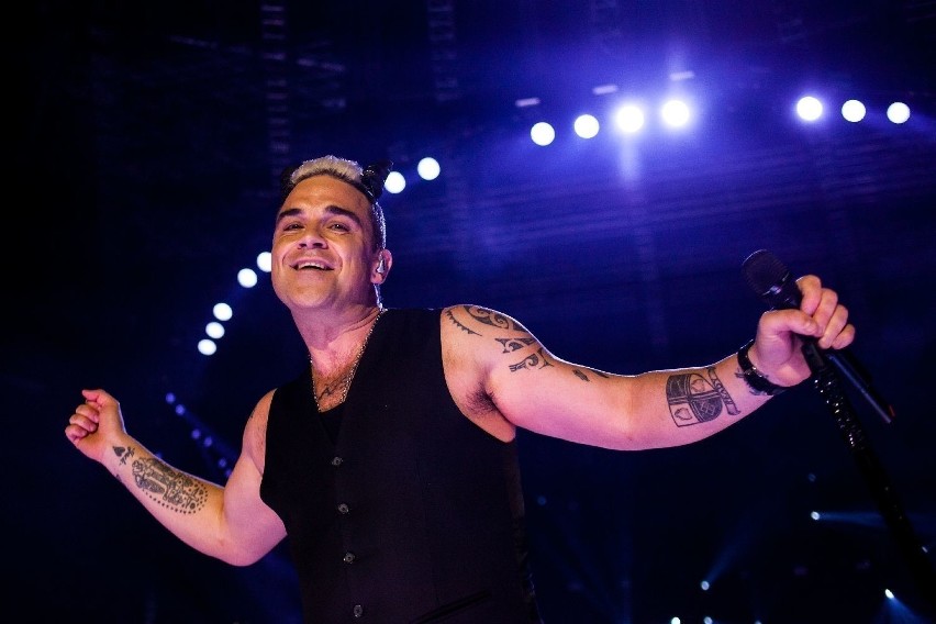 Robbie Williams zagrał w Kraków Arenie [zdjęcia]