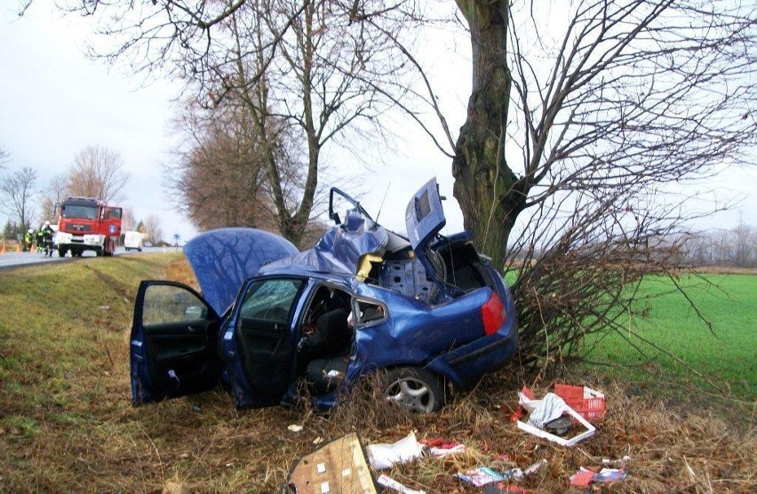 Wypadek w miejscowości Rokosz