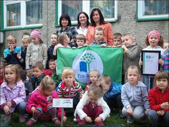 Zielona Flaga dla sanockich przedszkoli