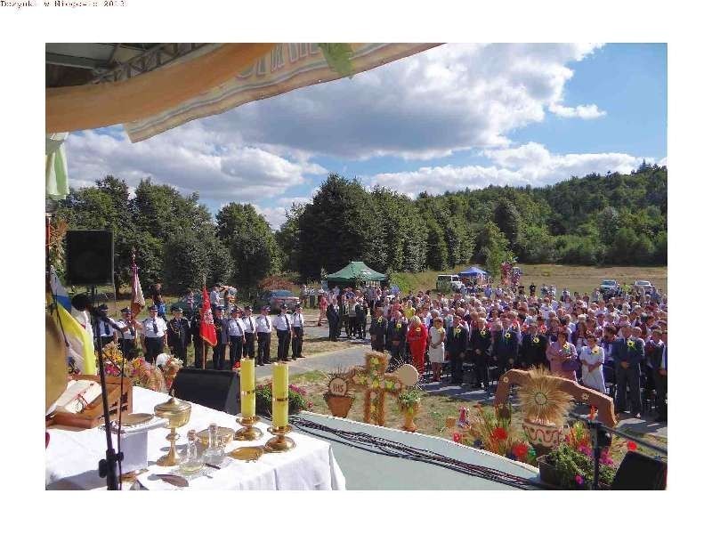 Dożynki Gminno-Parafialne Niegowa 2013