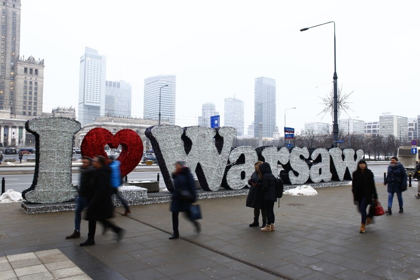 I Love Warsaw. Miłosne wyznanie naprzeciw Pałacu Kultury!...