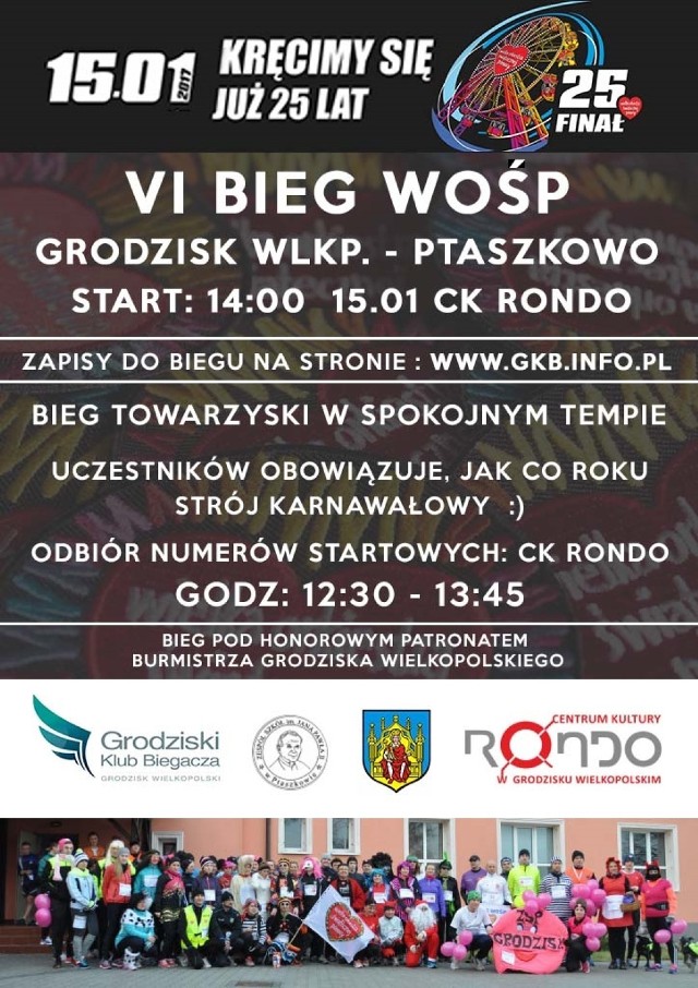 Grodzisk: Bieg WOŚP