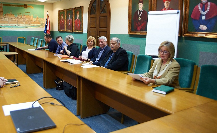 Posiedzenie Kolegium Rektorskiego kaliskiej PWSZ