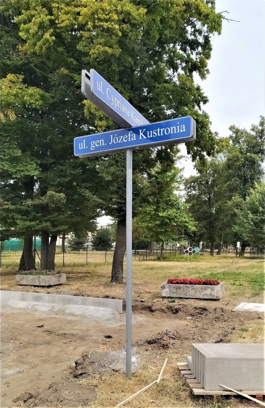 Finiszuje przebudowa ulicy Kustronia w Lesznie. Skrót z Tamy Kolejowej na Norwida dostanie porządną nawierzchnię ZDJĘCIA 