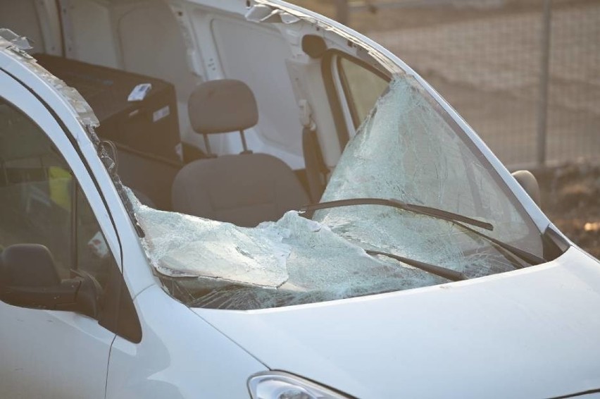 Na autostradzie A1 w okolicy węzła Warlubie doszło do...