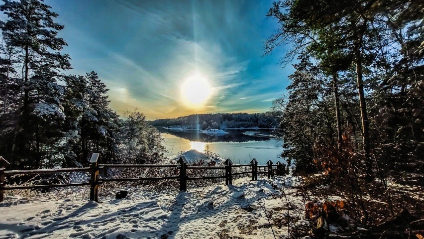 Geościeżka Dawna Kopalnia Babina w Geoparku Łuk Mużakowa...