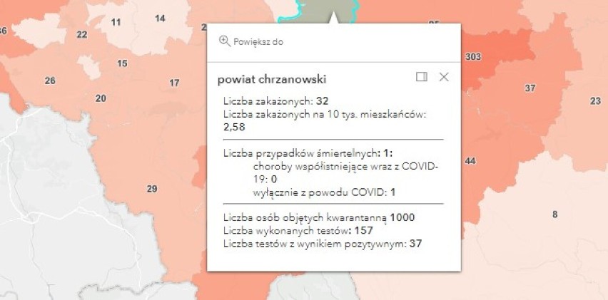 Ponad sto zakażeń COVID-19 w Małopolsce zachodniej. W powiatach oświęcimskim, wadowickim, chrzanowskim i olkuskim też są nowe przypadki