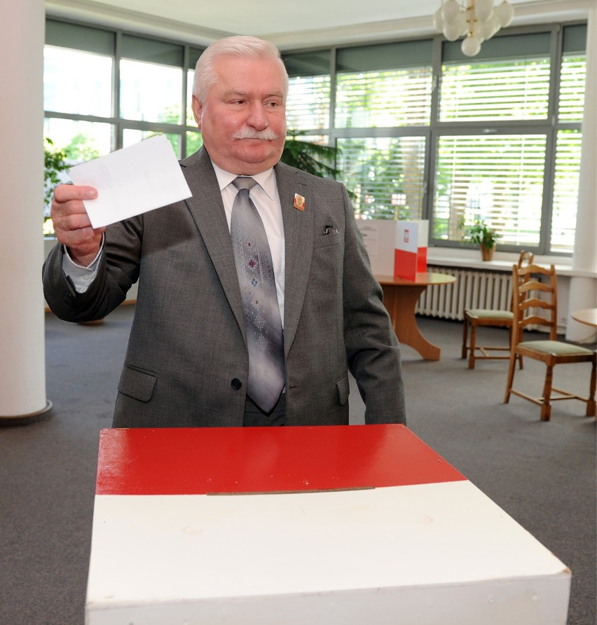 Głosowanie Lecha Wałęsy w II turze wyborów prezydenckich...