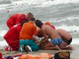 Krynica Morska. Uratowali mężczyznę na plaży