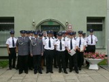 Uhonorowano łęczyckich policjantów. Wręczono odznaczenia i awanse na wyższe stopnie [FOTO]