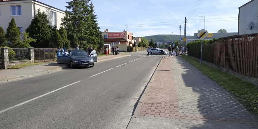 Zderzenie na Kosynierów w Rumi ZDJĘCIA czytelnika